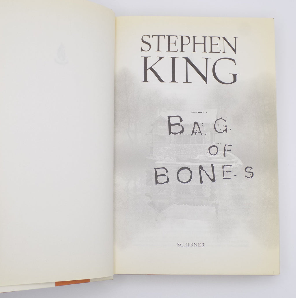 Bag of Bones by Stephen King [1st Ed./ 1st Printing]  Scribner, 1998
