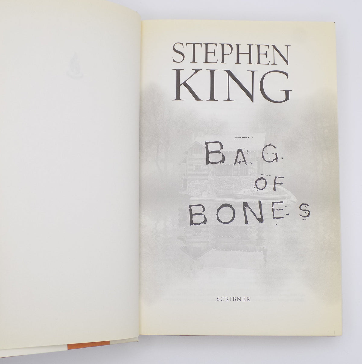 Bag of Bones by Stephen King [1st Ed./ 1st Printing]  Scribner, 1998