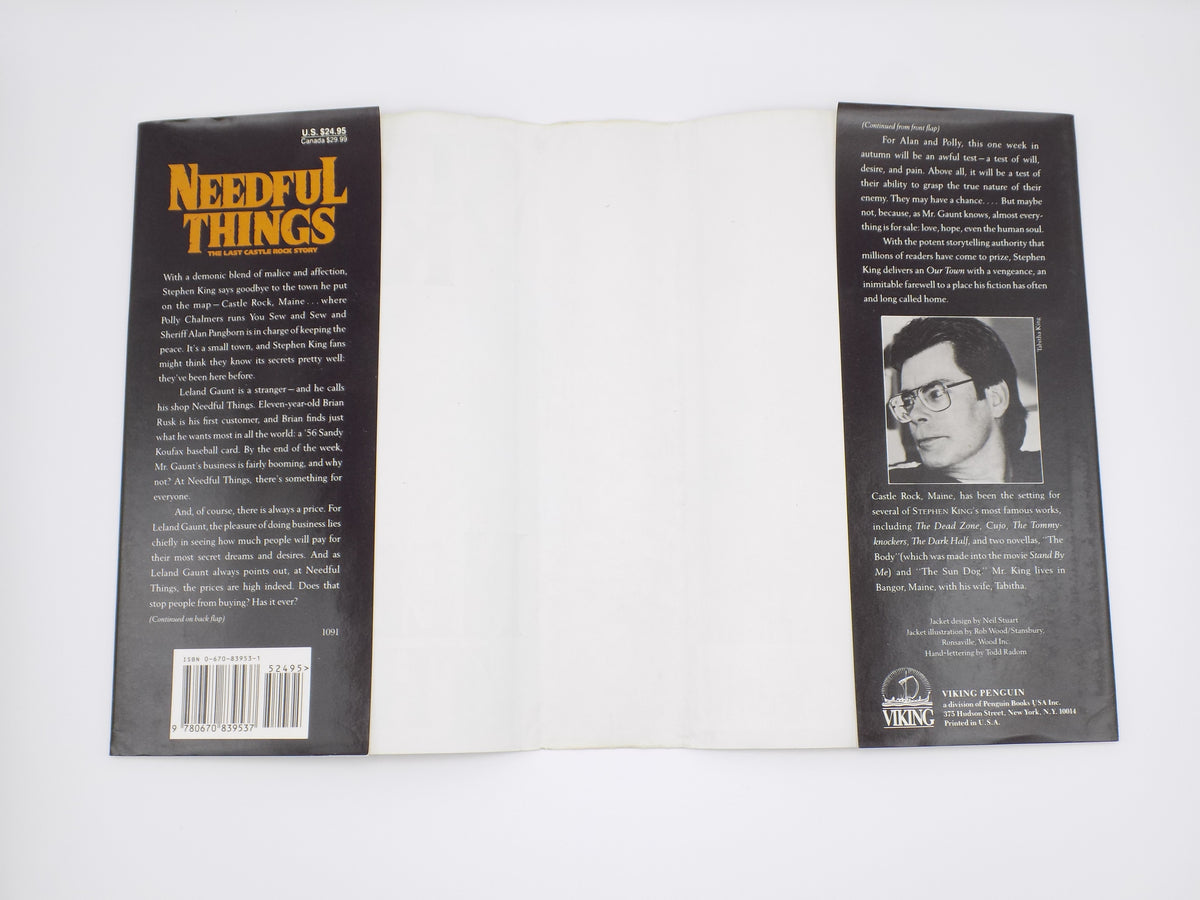 Needful Things by Stephen King [1st Edition]  Viking, 1991