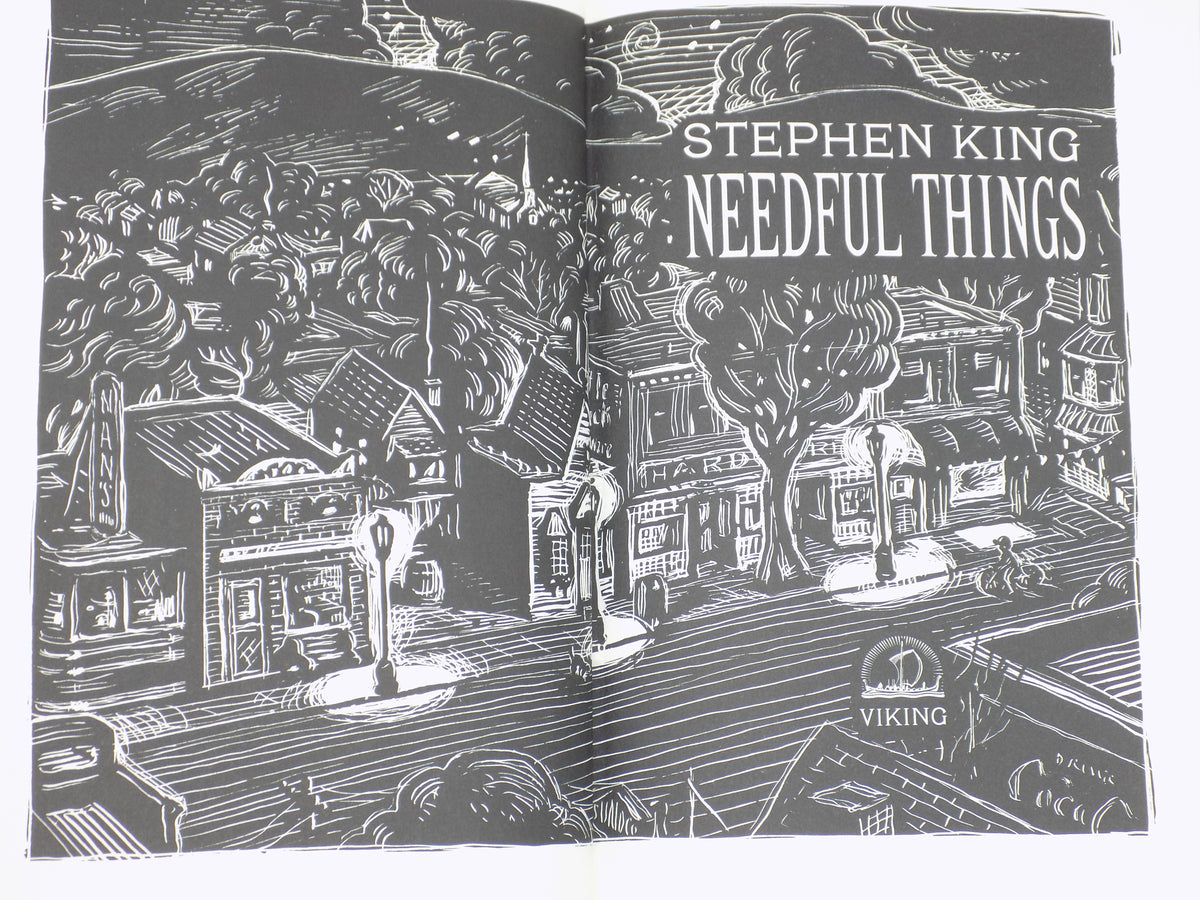 Needful Things by Stephen King [1st Edition]  Viking, 1991